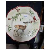 Better Homes & Garden Christmas Glass Plate Set