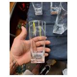 4 Tall Glass Cups