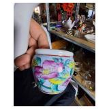 Vintage Flower Vase and Faux Plant Decor