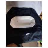 Glass Butter Boat Dish