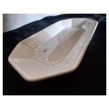 Glass Butter Boat Dish