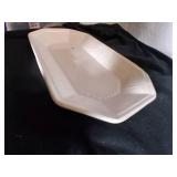 Glass Butter Boat Dish
