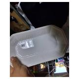 Glass Butter Boat Dish