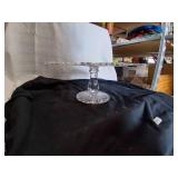 Antique Glass Cake Tray/Stand