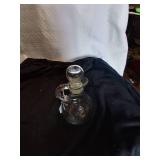 Vintage Glass Pitcher w/ Stopper