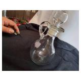 Vintage Glass Pitcher w/ Stopper