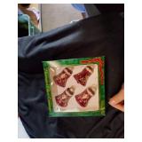 Holiday Time Glass Ornaments