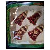 Holiday Time Glass Ornaments