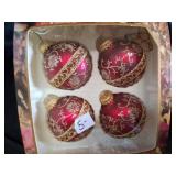 Renaissance Exquisite Glass Christmas Ornaments