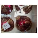 Renaissance Exquisite Glass Christmas Ornaments