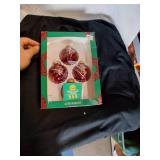 Holiday Time Red Ornaments