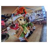 Bobble Head Dogs Dressed as Santa