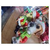 Bobble Head Dogs Dressed as Santa