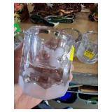 Vintage Glass Cup Set