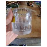 Vintage Glass Cup Set