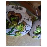 Garden Rocks w/ Clovers