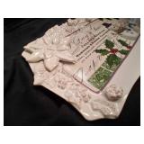 Grasslands Road Christmas Decoration Platter.