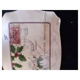 Grasslands Road Christmas Decoration Platter.