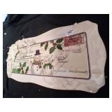 Grasslands Road Christmas Decoration Platter.