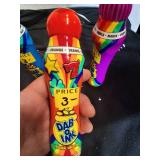 Blue , Red & Pink BINGO Paint Sticks.