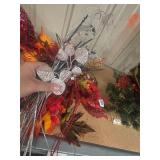 Faux Fall Leave Decor/Inserts