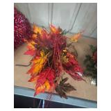 Faux Fall Leave Decor/Inserts