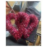 2 Heart Wreaths