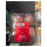 Wonder Shop Rose Gold Ornaments