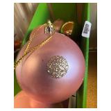 Misc. Pink Ornament Lot