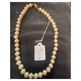 Vintage Colorful Bracelets and Pearl Necklace