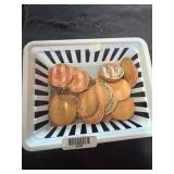 Vintage Milk Bottle Caps & 2 Glass Wine Stoppers