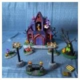 Disney Pre-Lit Animated Halloween Village, 9 pc.