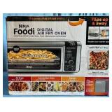 Ninja Foodi 6-in-1 Digital Air Fry Oven, Air Fryer, Convection Oven, Toaster, with Digital Crisp Control Technology, Compact Size, Stainless, SP080 - Retail: $149