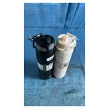 Ello Flip & Fill Water Bottles Set - Black and White - Retail: $22