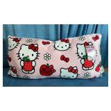 Hello Kitty Cloud Body Pillow with Apple Print, with Washable Removable Shell
