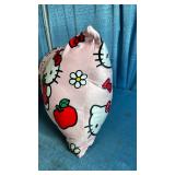 Hello Kitty Cloud Body Pillow with Apple Design, with Washable Removable Shell