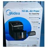 Midea Electric Air Fryer - XL Capacity, 7.8 QT