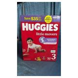 Huggies Little Movers Size 3 (16-28lb) Diapers - 192 Count