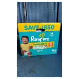 Pampers Swaddlers Size 2 (12-18lb) Diapers - 180 Count Box  - Retail: $45