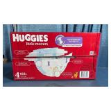 Huggies Little Movers Size 4 (22-37lb) Diapers - 168 Count