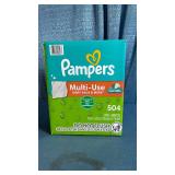 Pampers Multi-Use Body Face and Mess Wipes - Refreshing Rain- 504ct