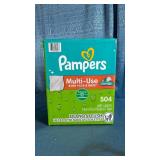 Pampers Multi-Use Body Face and Mess Wipes, Refreshing Rain - 504ct