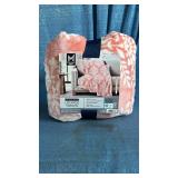 Members Mark Lounge Throw Blanket, 60in x 70in, Velvet Plush