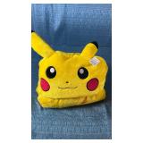 Kids Licensed Pokemon 40\" x 50\" Hooded Throw with Sherpa Lining