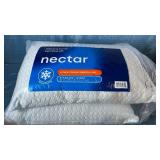 Nectar 2-Pack Cooling Down Alternative Microfiber Pillows, Standard/Queen Size - Retail: $25