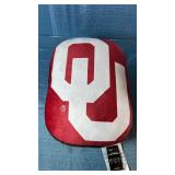 Logo Brands Oklahoma Sooners XL Puff Pillow - Retail: $20