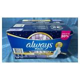 Always Maxi Overnight - Extra Heavy - 54 Count