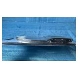 Cuisinart Black Handle Kitchen Knife Set with Cutting Board