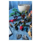 Large Dinosaur Toy Collection with Accessories