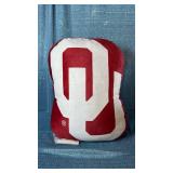 Logo Brands Oklahoma Sooners XL Puff Pillow - Retail: $20